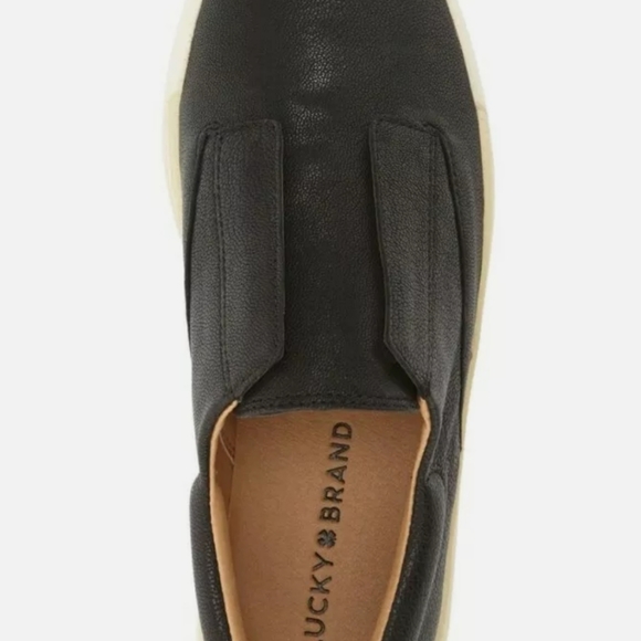 Lucky brand black slip on shoes - Picture 2 of 3
